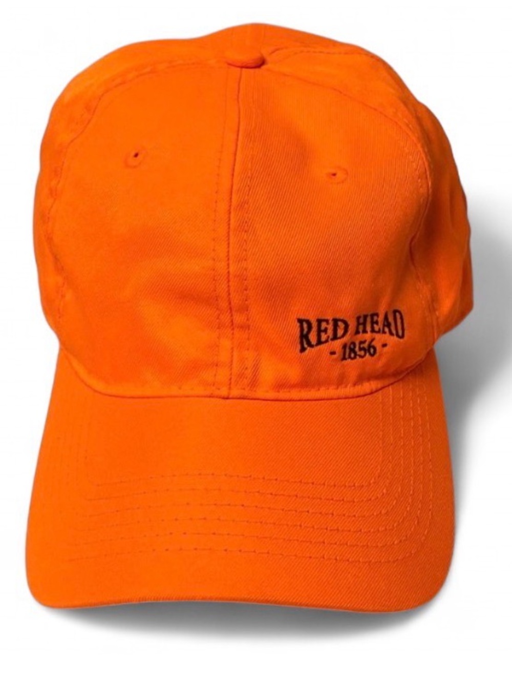 Redhead 1856 Men's Blaze Orange Hunter Baseball Hat Adjustable Velcro